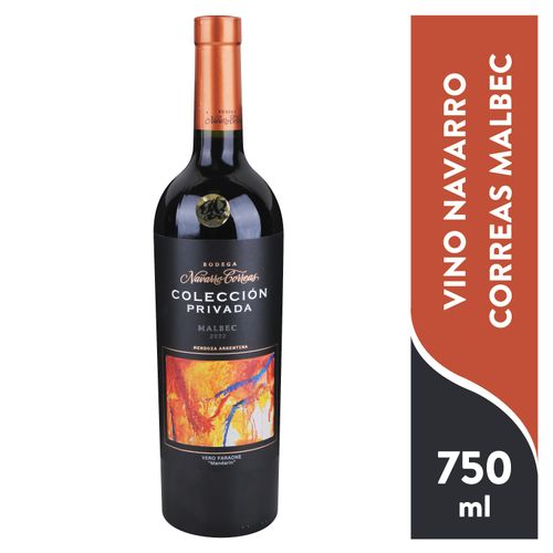 Vino Tinto Navarro Correas Malbec 750 ml