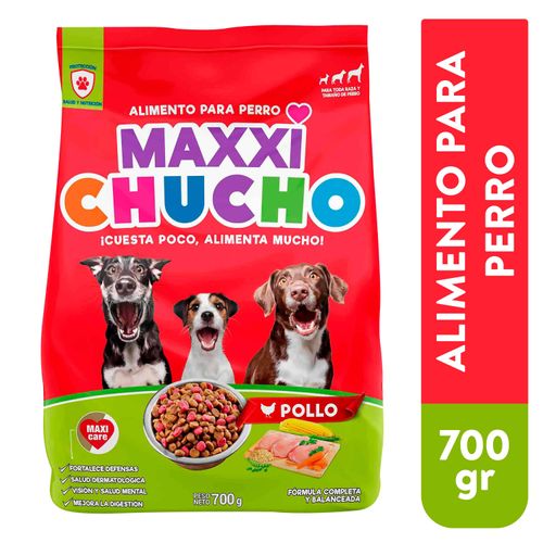 Alimento perro Maxxi Chuchito, pollo -700 g