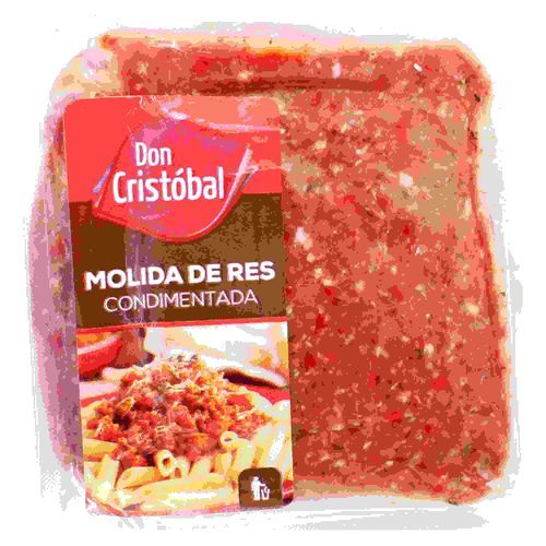 Carne Molida Don Cristobal Condimentada - Precio Indicado Por Libra (454 g)