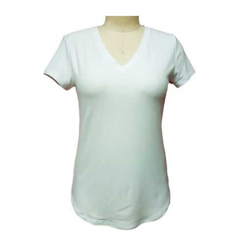 Tshirt Nobo manga corta para dama talla XS Blanco