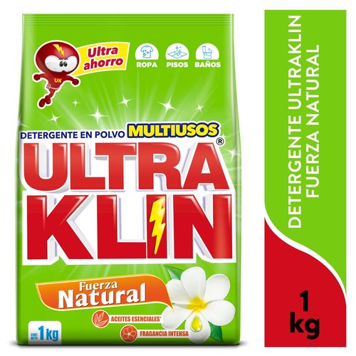 Detergente Ultraklin, Fuerza Natural -1000 g