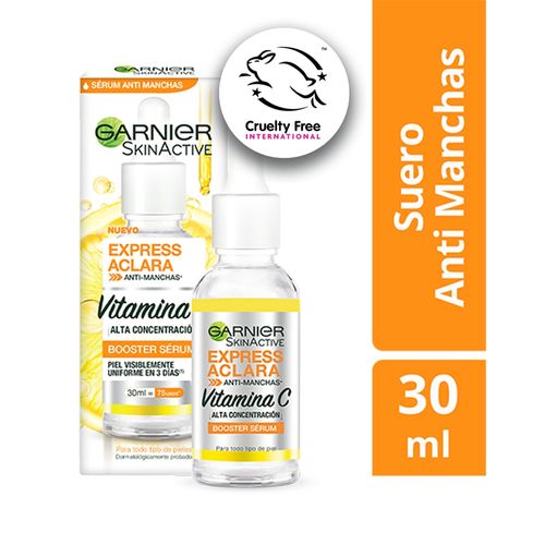 Serum Antimanchas Garnier Express Aclara Vitamina C - 30 ml