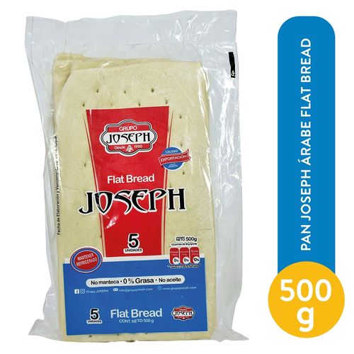 Pan Joseph Árabe Flat Bread, Bolsa De 5 Unidades