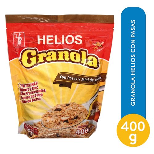 Granola Helios Con Pasas 400 g