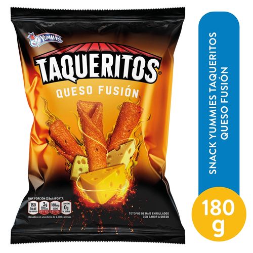 Snack Yummies Taquerito Queso Fusio - 180 g