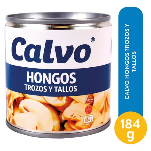 Calvo Hongos Trozos Y Tallos 184 g