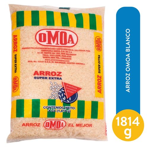 Arroz Omoa Blanco 1814 g