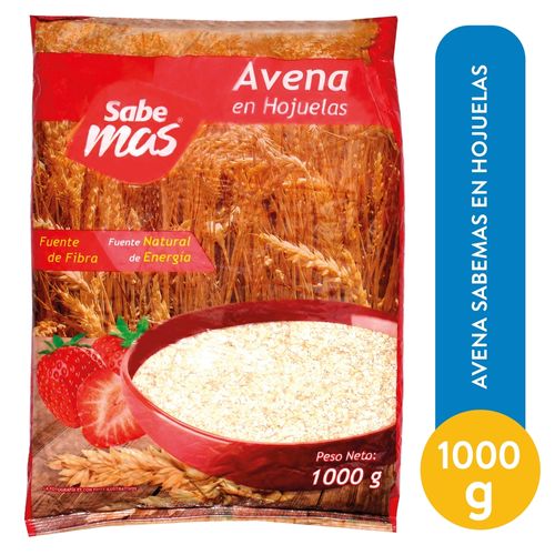 Avena Sabemas en hojuelas - 1000 g
