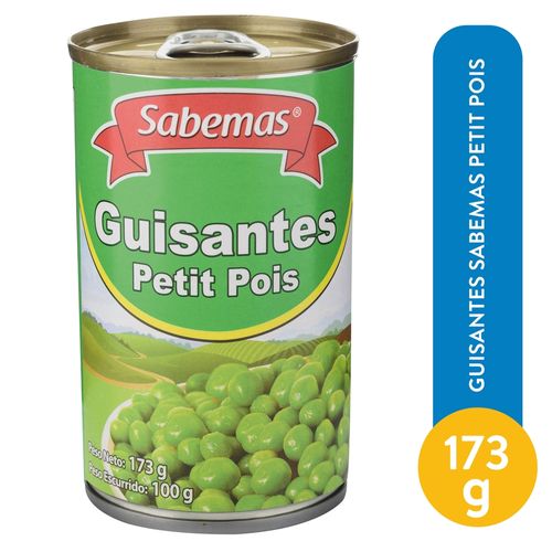 Guisantes Sabemas Petit Pois - 173 g