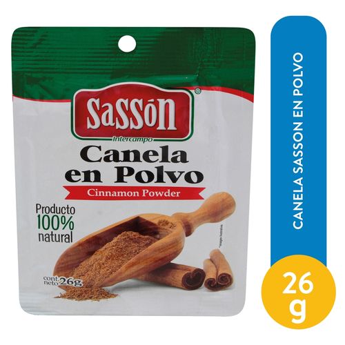 Canela Sasson En Polvo 100% Natural - 26 g