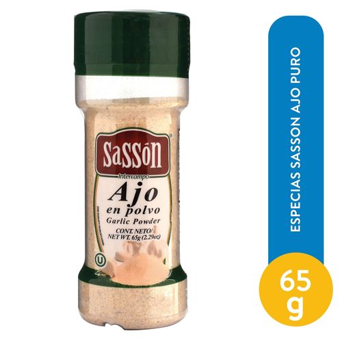 Ajo en polvo Sassón - 65 g
