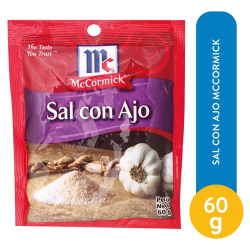 Sal Con Ajo Mccormick - 60 g