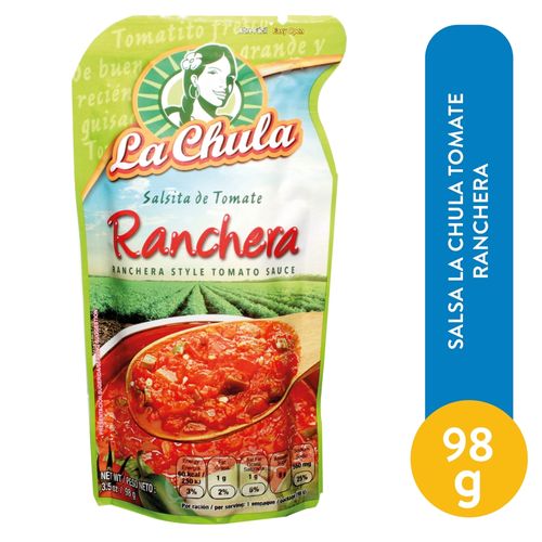 Salsa La Chula Tomate Ranchera - 98 g