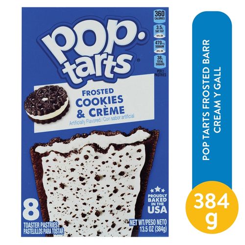 Pop Tart Frosted Barr Crem Y Gall 384 g