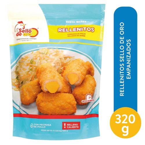 Rellenitos Sello de Oro Empanizado De - 320 g