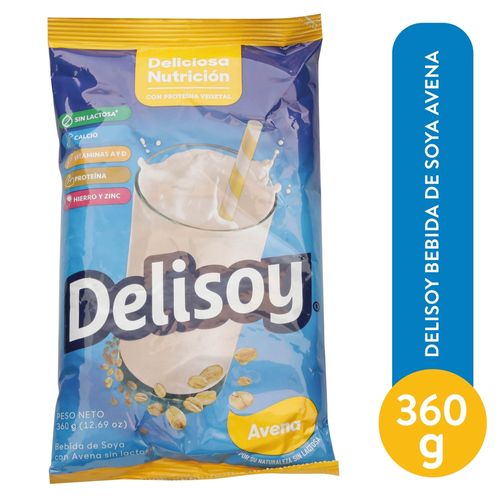 Delisoy Bebida De Soya Avena 3 60 g