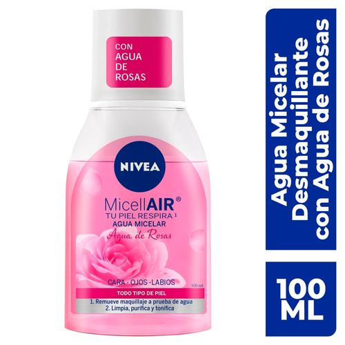 Agua Micelar Nivea Agua De Rosas, Todo Tipo De Piel - 100 ml