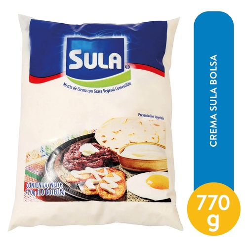 Crema Sula en bolsa - 770 ml