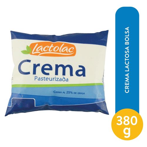 Crema Lactosa Bolsa - 380 g