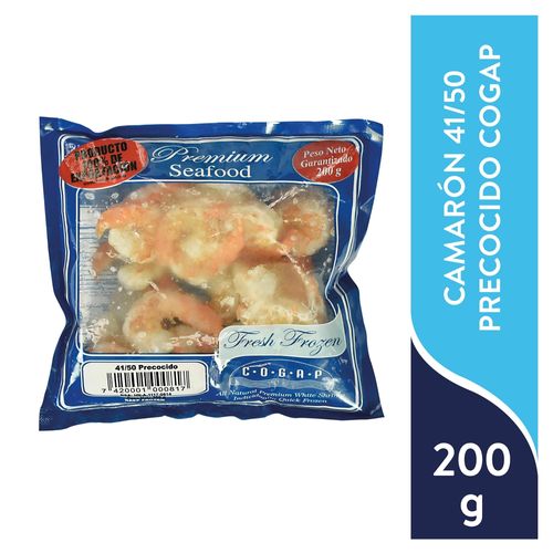 Camaron 41 50 Precocido Cogap 200 g