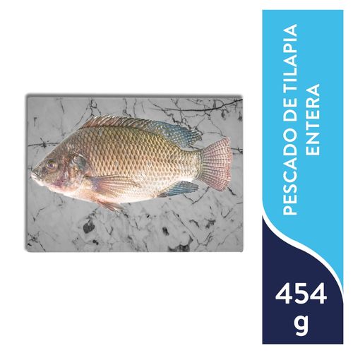 Pescado Tilapia Entera Lb 454 G