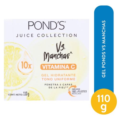 Gel hidratante facial Pond´s, vitamina C -110 g