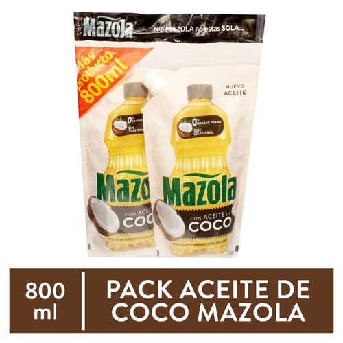 Aceite Mazola De Coco 2Pk 800 ml