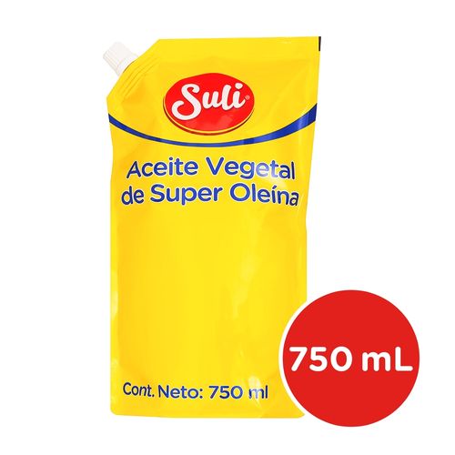 Aceite Suli Vegetal Bolsa 750 Ml