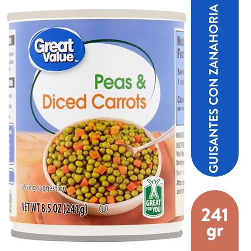 Peas And Carrots Gv Lata 241 g