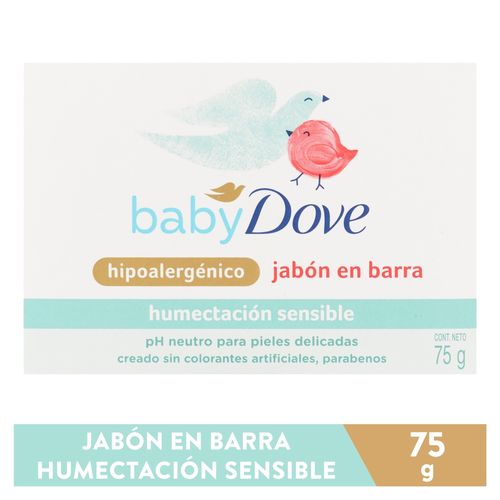 Jabón Sólido Dove Baby Hidratación Sensible -75 g