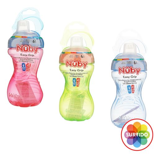 Vasito entrenador Nuby anti derrame de 300 ml