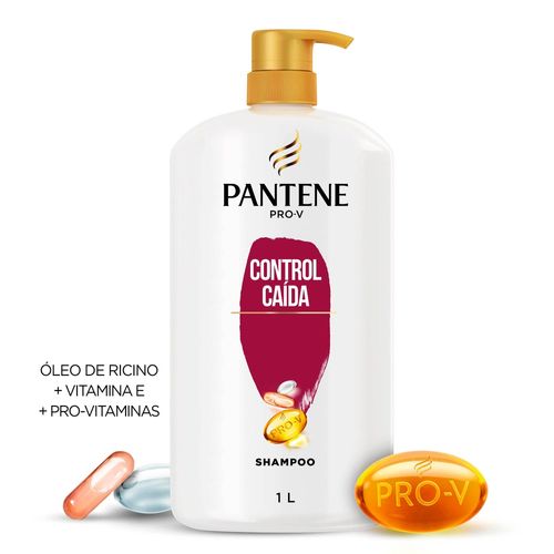 Shampoo Pantene Pro-V Control Caída - 1Lt