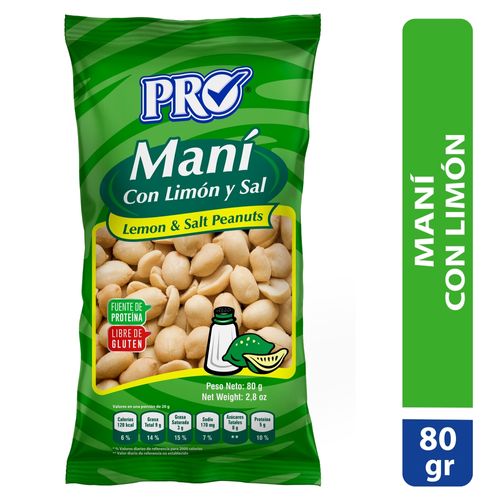 Mani Pro Limon Sal - 80 g