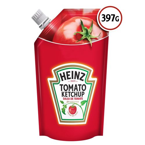 Ketchup Tomate Heinz Doypack - 397g