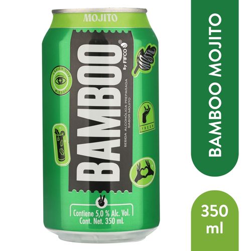 Bebida Bamboo Mojito Lata 350Ml