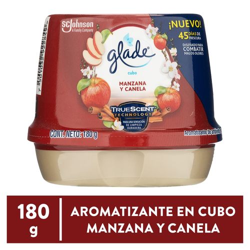 Aromatizante Glade Cube Apple Cinnamon - 180 g