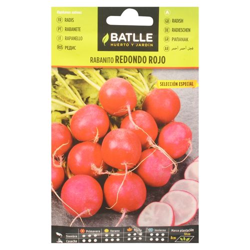 Batlle Rabanit Redond Rojo Sobre 13.0 g