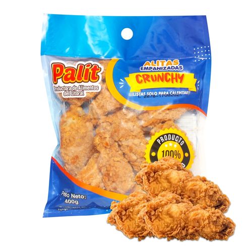 Alitas Empanizadas Crunchy 400 g