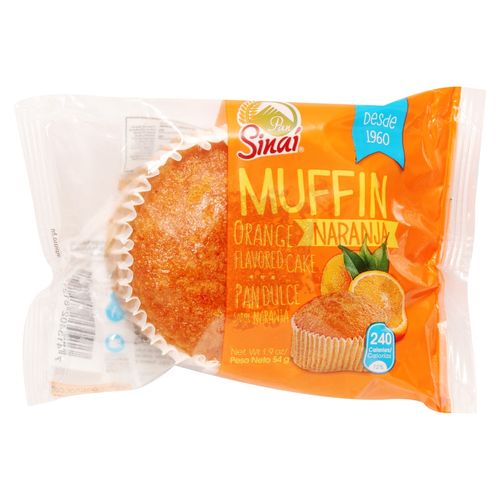 Muffin Sinai De Naranja 54 g