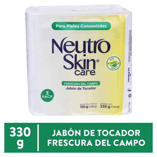 Jabon Neutroskin Fresc Campo 3Pk 330 g