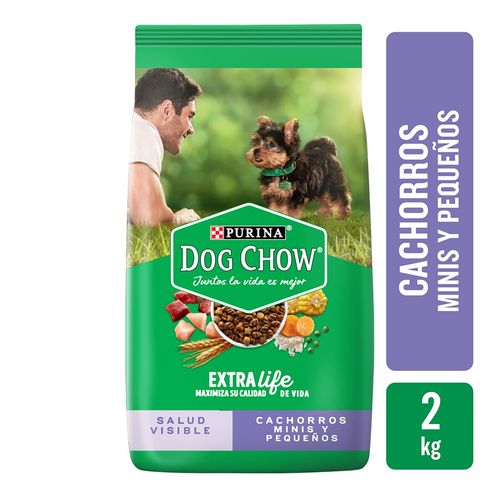 Alimento Perro Cachorro Purina Dog Chow Minis y Pequeños -2kg