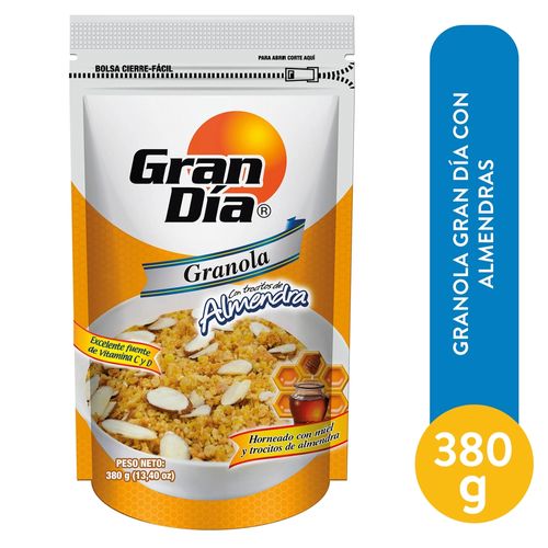 Granola Gran Día con almendras -380 g