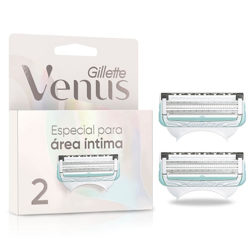 Repuestos Rasuradora Gillette Venus Especial Para Area Íntima - 2 Uds