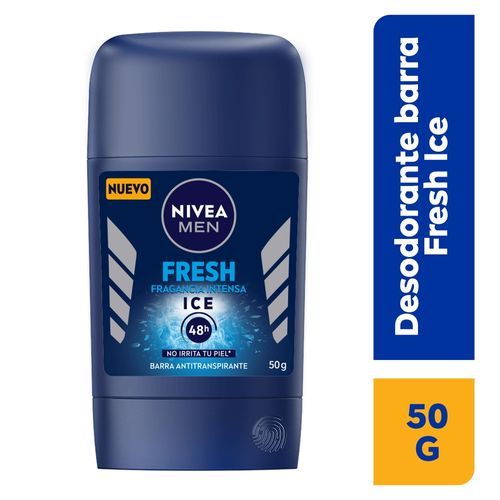 Desodorante Antibacterial Nivea Men Fresh Ice - 50 g