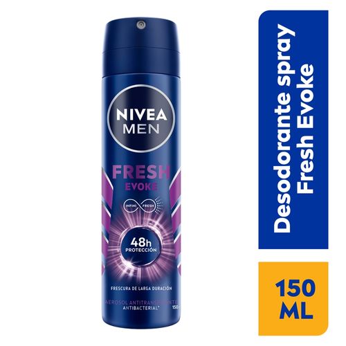 Desodorante Antibacterial Nivea Men Fresh Evoke - 150 ml