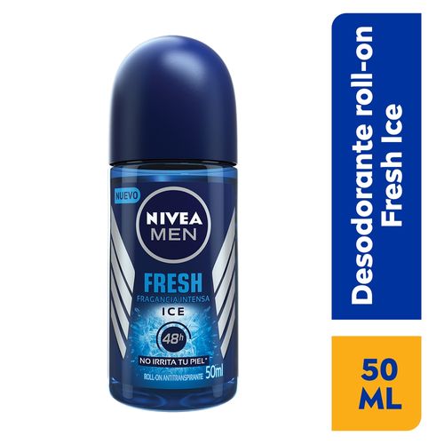 Desodorante Antibacterial Nivea Men Fresh Ice - 50 ml