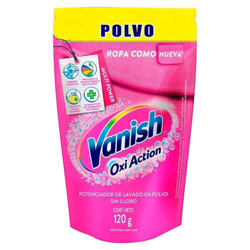 Quitamanchas Vanish en Polvo para Ropa de Color Repuesto  -120 g