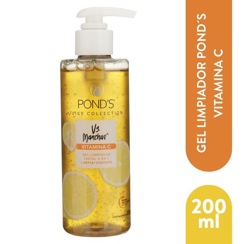 Gel limpiador facial Pond's para manchas - 200 g