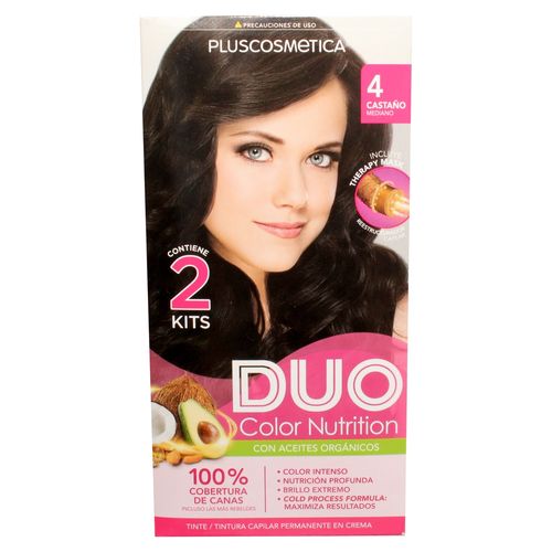 Kit Duo No. 4 Castaño - 210 g