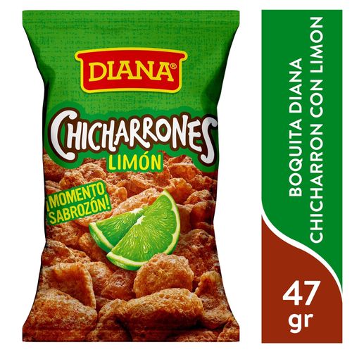 Boquita Diana Chicharrón Con Limón - 47g